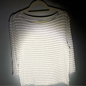 Amazon essentials boat neck striped tee